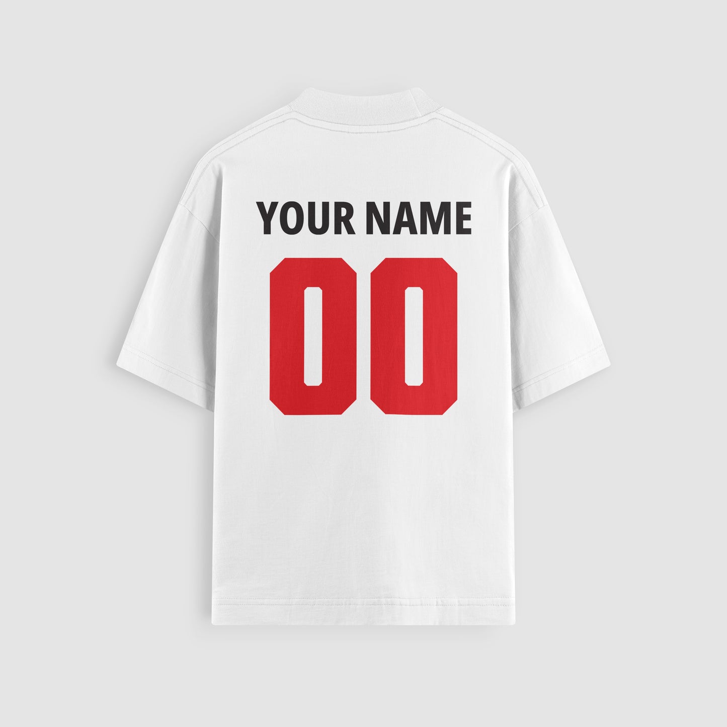 Massis Team Tee in white, back