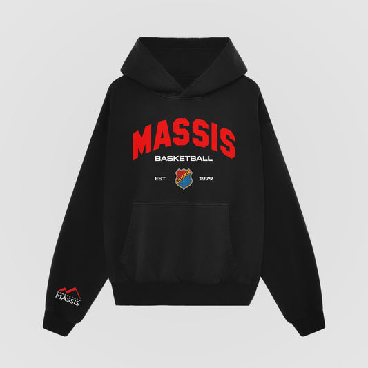 Massis Basketball Hoodie in black