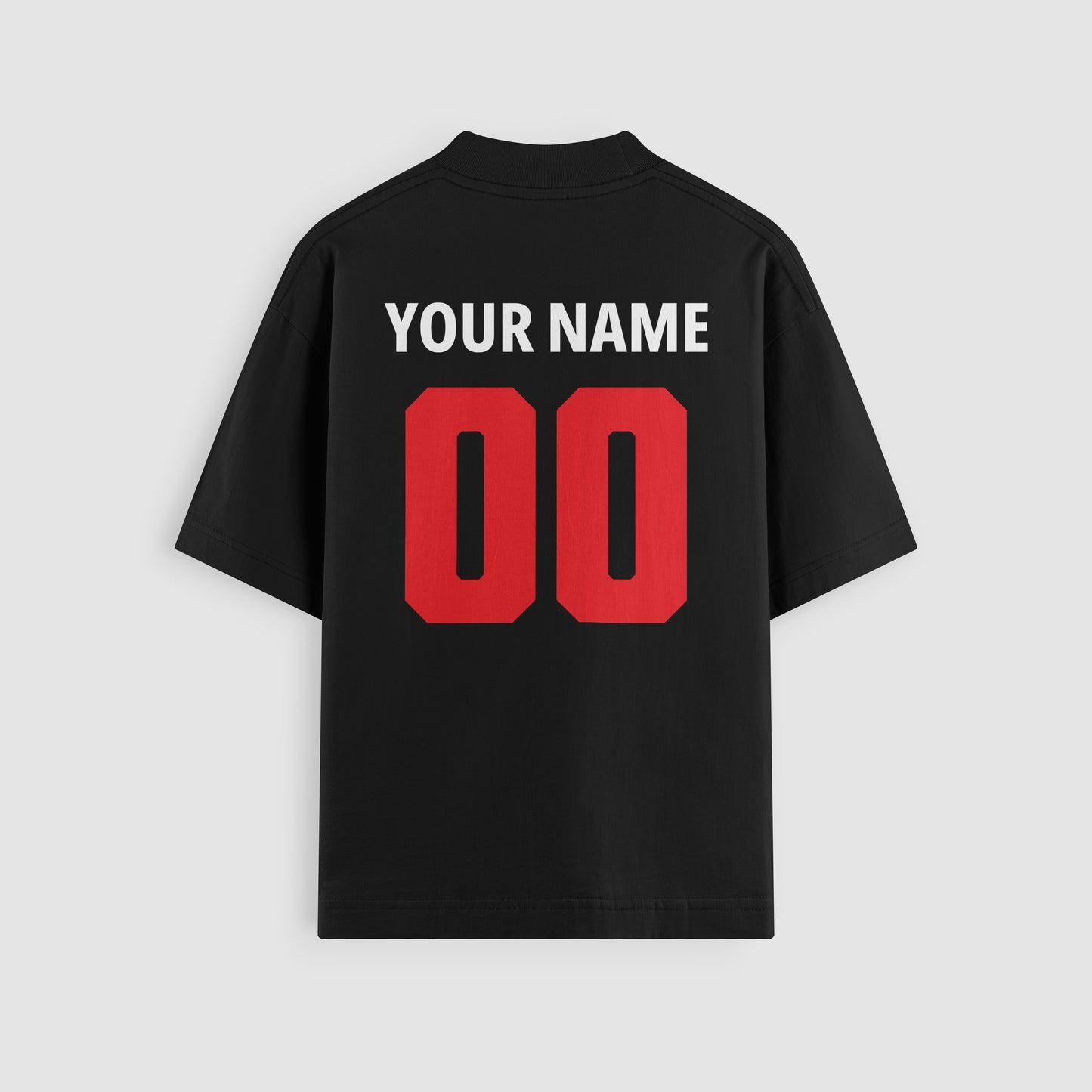 Massis Team Tee in black, back