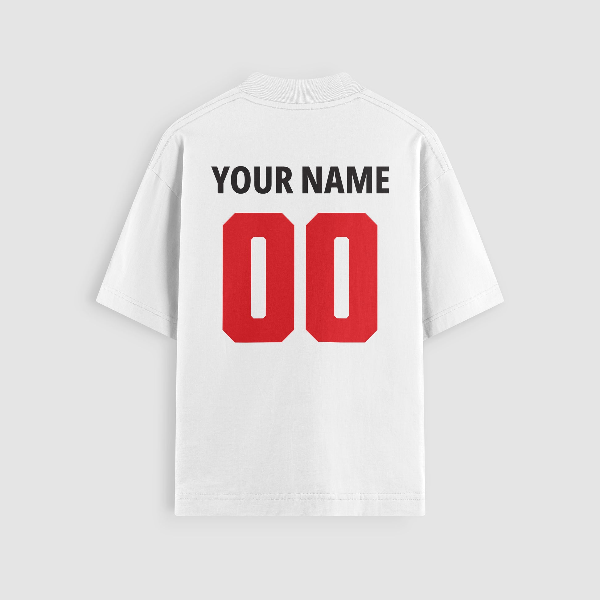 Massis Team Tee in white, back